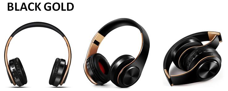 Foldable Wireless Bluetooth Headset