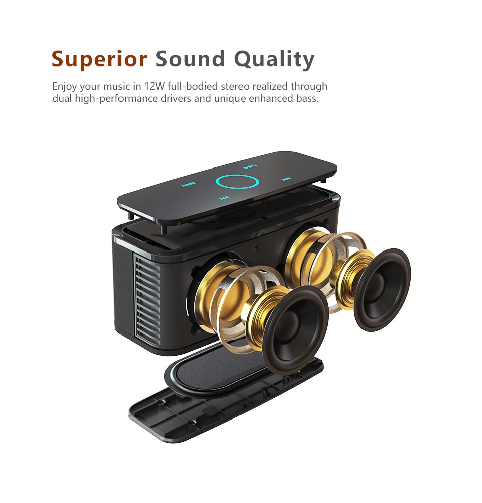 Wireless Touch Control Bluetooth Speaker Wireless Touch Control Bluetooth Speaker